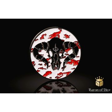 Bloody Beasts: 40mm Metal Coin - Baron of Dice