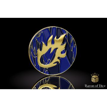 Twin Comet: 40mm Metal Coin - Baron of Dice