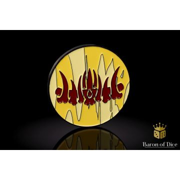 Bone Crown: 40mm Metal Coin - Baron of Dice