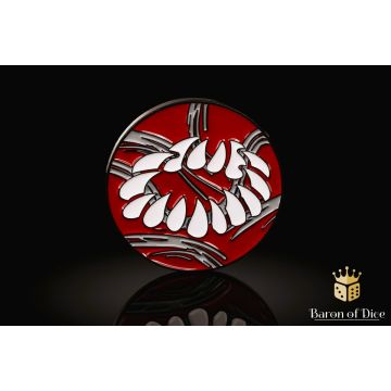 Bloody Maw: 40mm Metal Coin - Baron of Dice