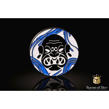 Giant - White Ice: 40mm Metal Coin - Baron of Dice