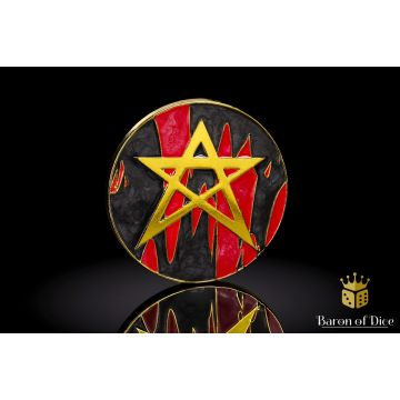 Heretic Legion: 40mm Metal Coin - Baron of Dice