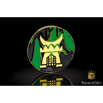 Iron Sultante: 40mm Metal Coin - Baron of Dice