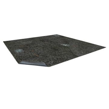 Cobbled Plaza Gaming Mat 2x2