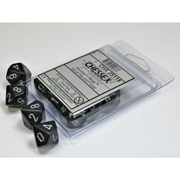 Ninja: Speckled Set of Ten d10s - Chessex