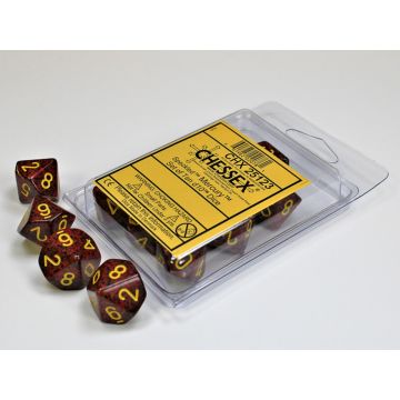 Mercury: Speckled Set of Ten d10s - Chessex