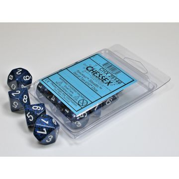 Stealth: Speckled Set of Ten d10s - Chessex