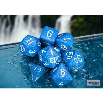Water: Speckled Polyhedral Dice Set - Chessex