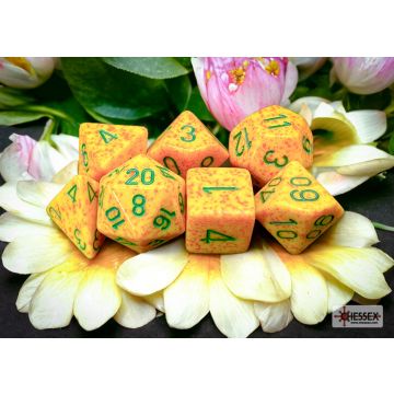 Lotus: Speckled Polyhedral Dice Set - Chessex