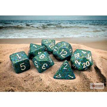 Sea: Speckled Polyhedral Dice Set - Chessex