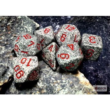 Granite: Speckled Polyhedral Dice Set - Chessex