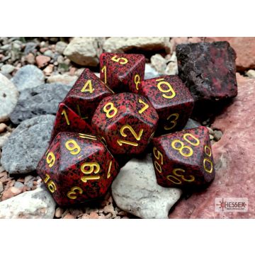 Mercury: Speckled Polyhedral Dice Set - Chessex