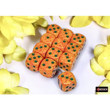 Lotus: Speckled 16mm d6 Dice Block - Chessex