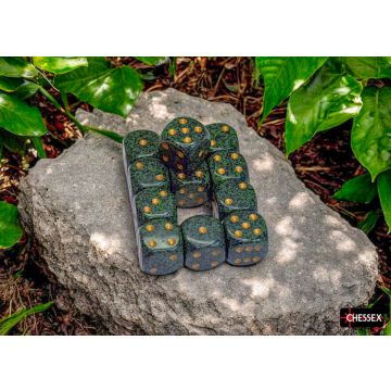 Golden Recon: Speckled 16mm d6 Dice Block - Chessex