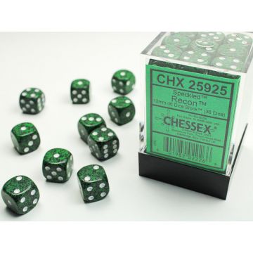 Recon: Speckled 12mm d6 Dice Block - Chessex