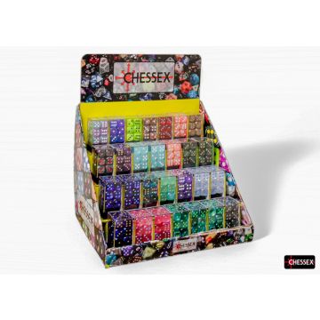 50x Signature: 16mm d6 Dice Block Sampler - Chessex