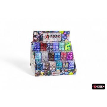 50x Classic: 16mm d6 Dice Block Sampler - Chessex