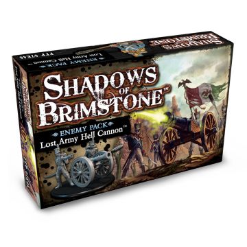 Shadows of Brimstone: Lost Army Hell Cannon and Crew - Enemy Pack