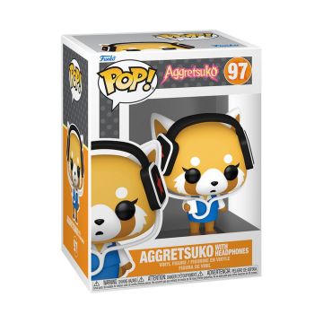 Aggretsuko with Headphones - Sanrio - Funko POP! Vinyl (97)