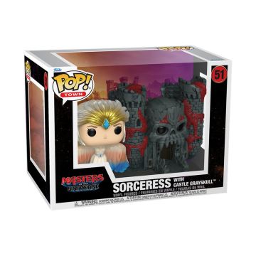Sorceress with Castle Grayskull (Live Action) - Masters of the Universe - Funko POP! Town (51)