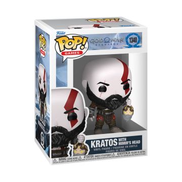 Kratos with Mimir's Head - God of War: Ragnarok - Funko POP! Games (1340)