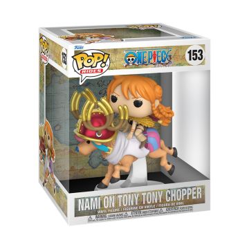 Nami on Tony Tony Chopper - One Piece - Funko POP! Animation (153)