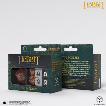 The Hobbit: TCG Dice Set - Ember Hearth