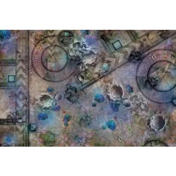 Terrain Crate: 6x4 Grim Battlefield Battle Mat
