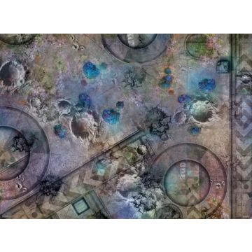 Terrain Crate: 44"x60" Grim Battlefield Battle Mat