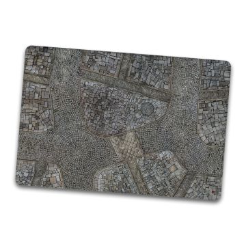 Cobblestone City 44"x30" Gaming Mat 2.0
