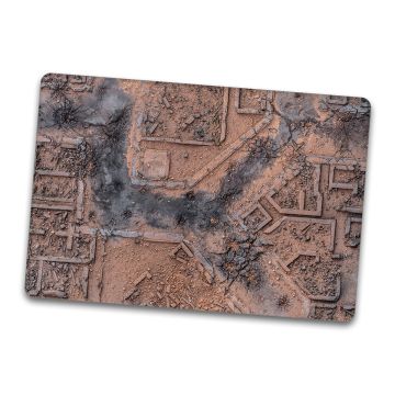 Desert Warzone City 44"x30" Gaming Mat 2.0