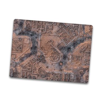Desert Warzone City 44 x 60 Gaming Mat 2.0