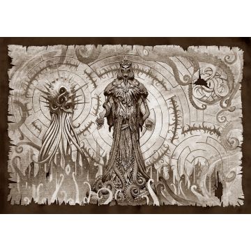 Hastur Sepia - Poster A2