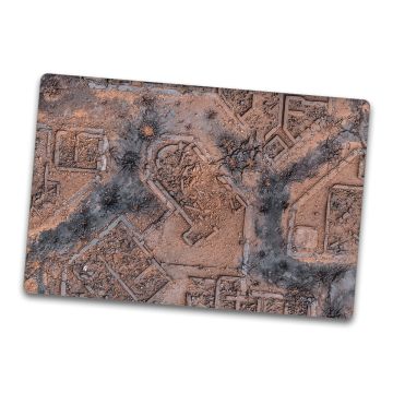Desert Warzone City 36"x54" Mousepad Gaming Mat