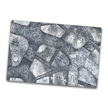 Winter Cobblestone City 36"x54" Mousepad Gaming Mat
