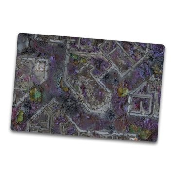 Corrupted Warzone City 36"x54" Mousepad Gaming Mat