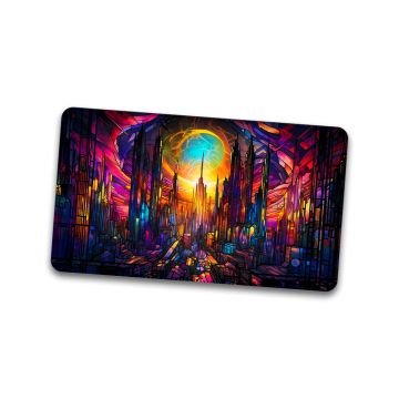 TCG: Cyberpunk Glass Playmat - 61 x 35 cm