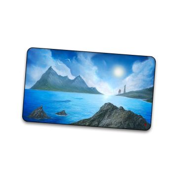 TCG: Island Stitched Playmat - 61 x 35 cm