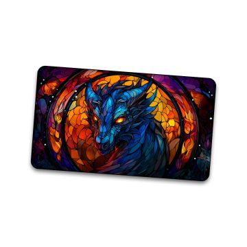 TCG: Blue Window Stitched Playmat - 61 x 35 cm