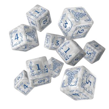 The Lord of the Rings: Rivendell 10x D6 Dice Set - Stone