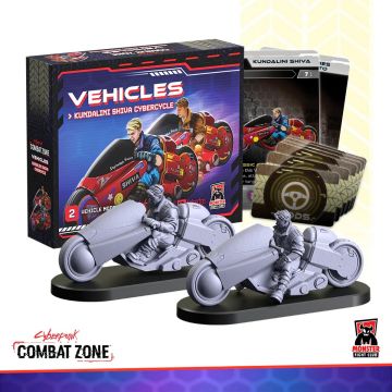 Cyberpunk Red: Combat Zone: Cybercycle - Kunalinda Shiva