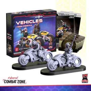 Cyberpunk Red Combat Zone: Zonda Cybercycle