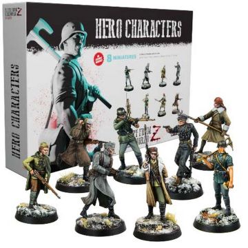 Escape from Stalingrad Z: Hero Miniatures Set