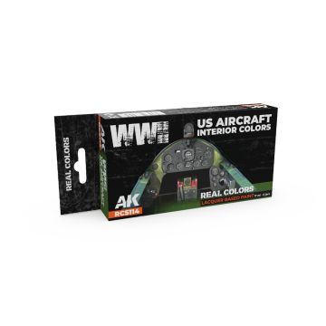 WWI US Aircraft Interior Colors SET