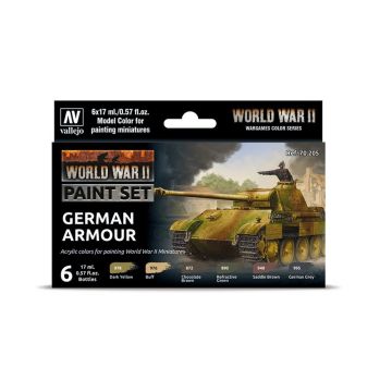 German Armour: Model Color Set - Vallejo 18ml