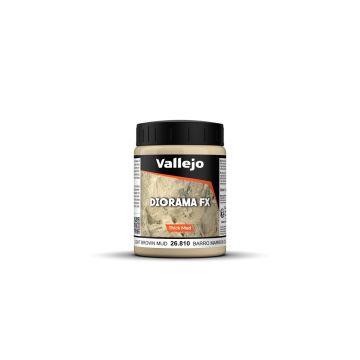 Light Brown Thick Mud: Diorama FX - Vallejo 200ml