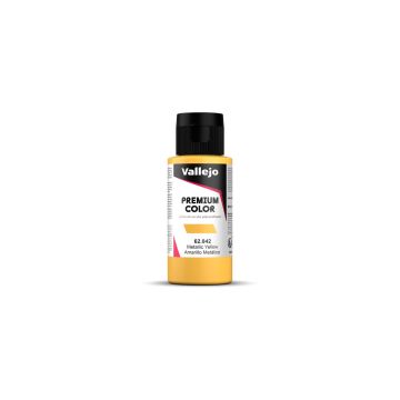 Metallic Yellow - Premium Color - Vallejo 60ml