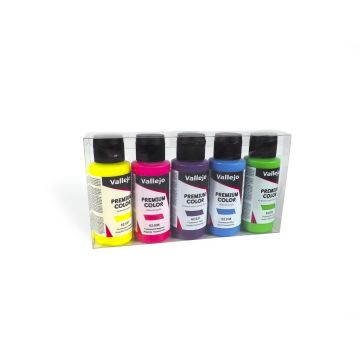 Fluorescent - Premium Color Set - Vallejo 60ml
