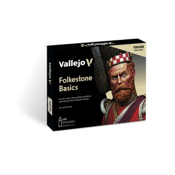 Folkestone Basics: Model Color Set - Vallejo 18ml