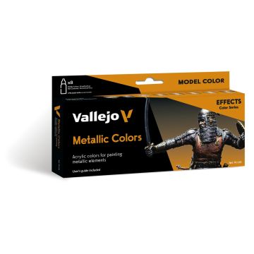 Metallic Colors: Model Color Set - Vallejo 18ml